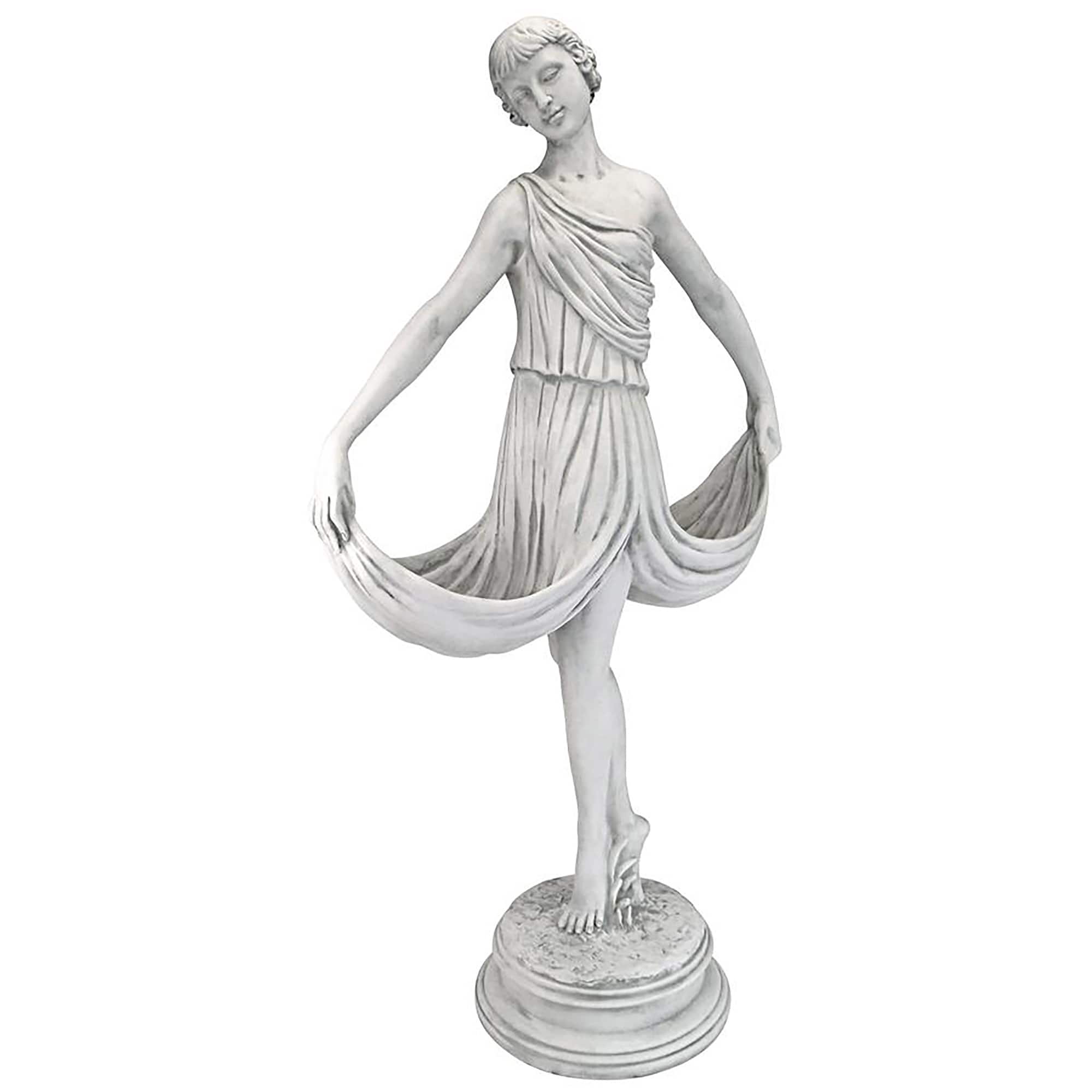 Design Toscano 30" Isadora the Garden Ballerina Statue